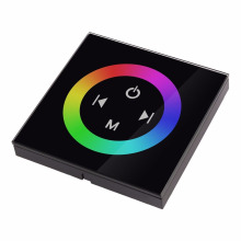 Wall-mounted Glass Touch Panel RGB RGBW Controller Full Color Changing Dimmer for 3528 5050 LED Led Strip Light